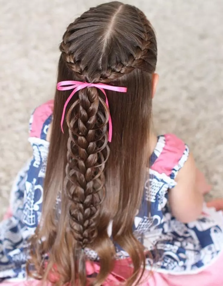 French Braid Hairstyles for Kids