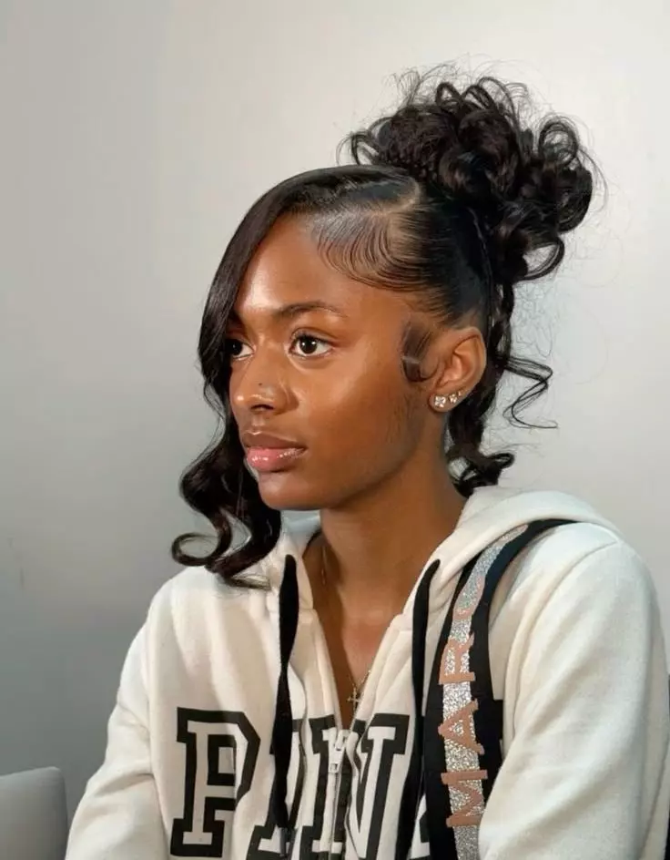 Updo Hairstyles Black Girl