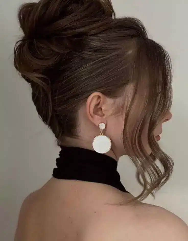 Prom Updo Hairstyles for Thin Hair