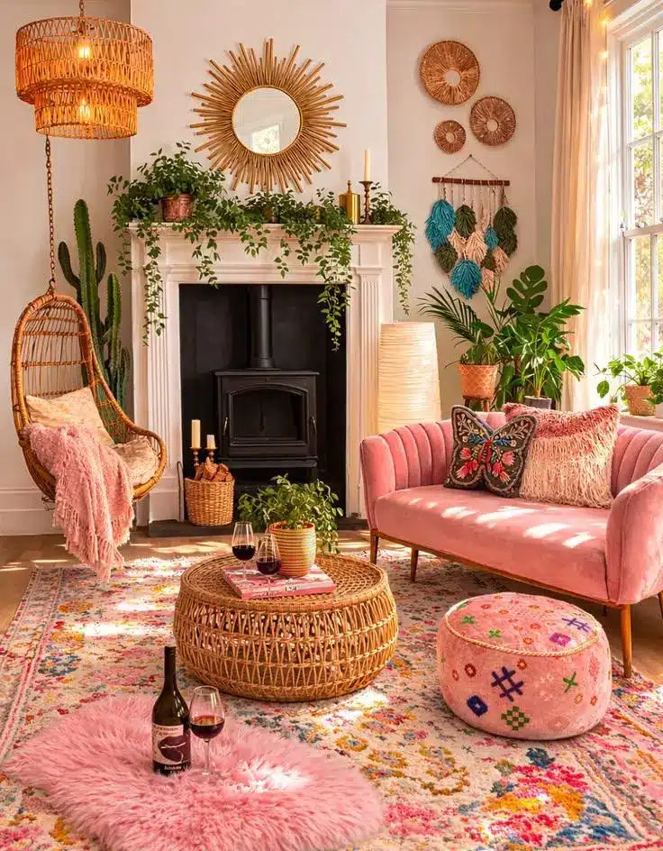 Girl Boho Living Room