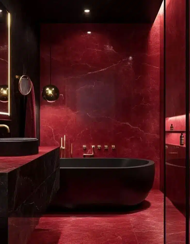 Moody Bathroom Paint Colors
