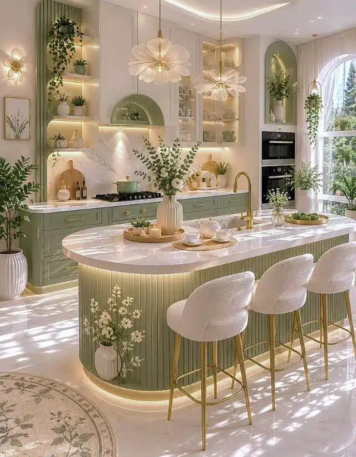 Centerpiece for Kitchen Island Ideas