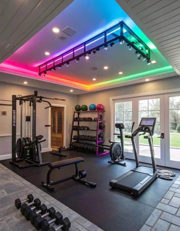 Gym Basement Ideas