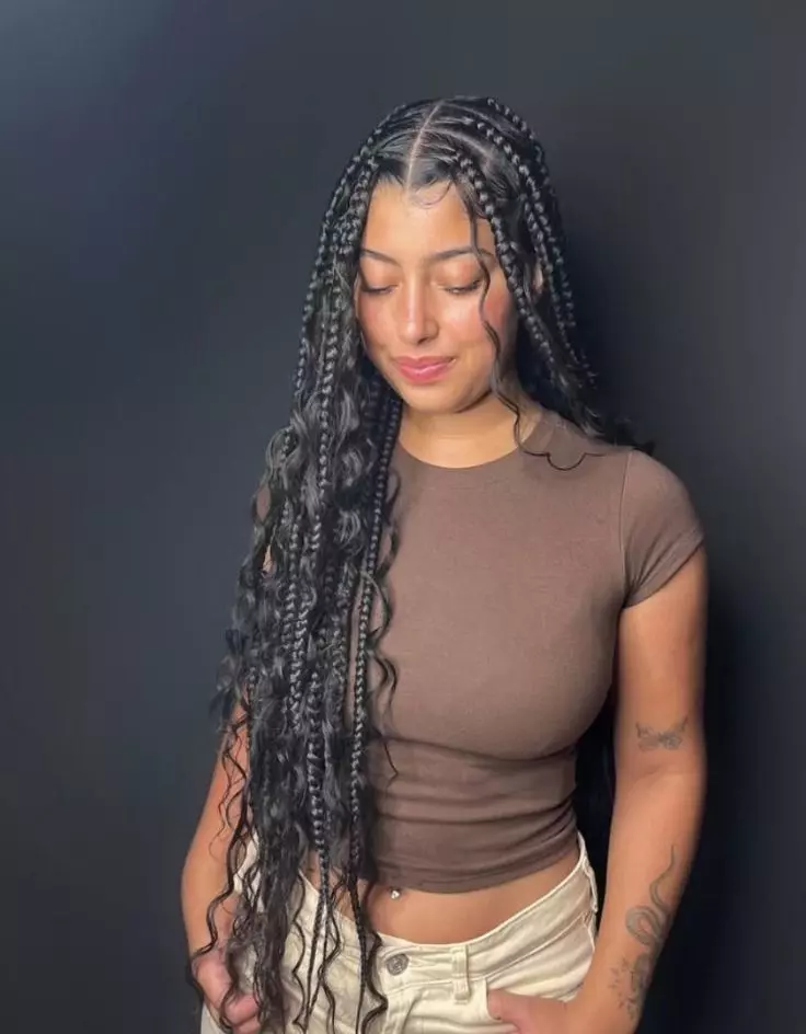 Boho Box Braids