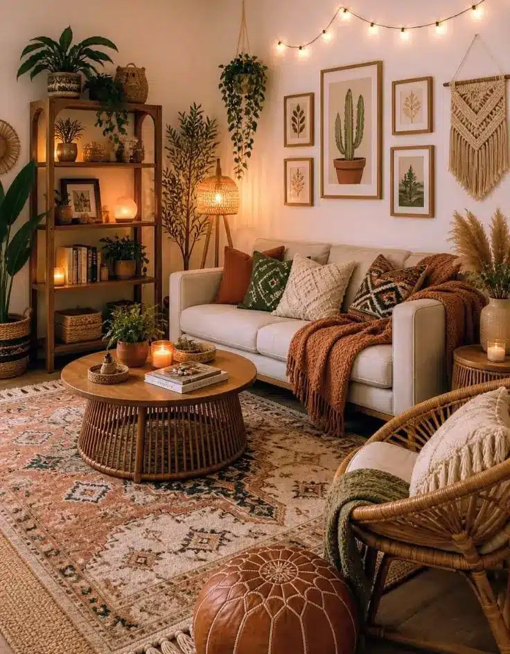 Minimalist Boho Living Room