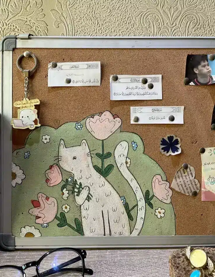Painted Cork Board Ideas