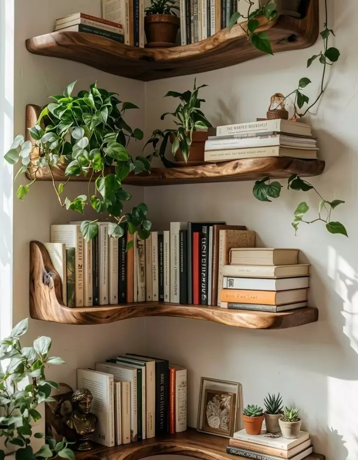 Floating Book Shelves