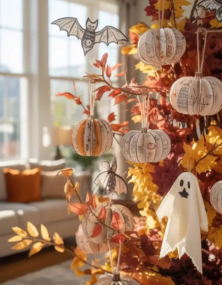Christmas Ornaments Spooky Season Home Decor