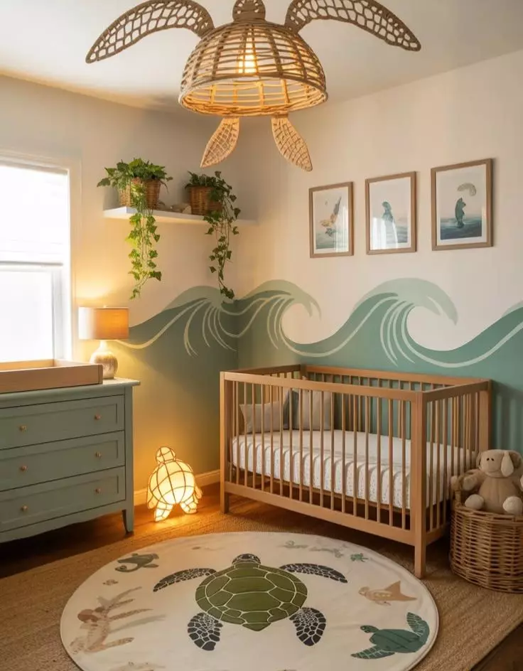 Nautical Nursery Decor Girl