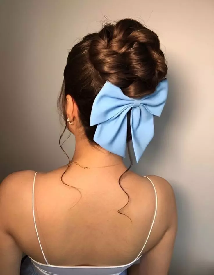 Homecoming Bun Hairstyles