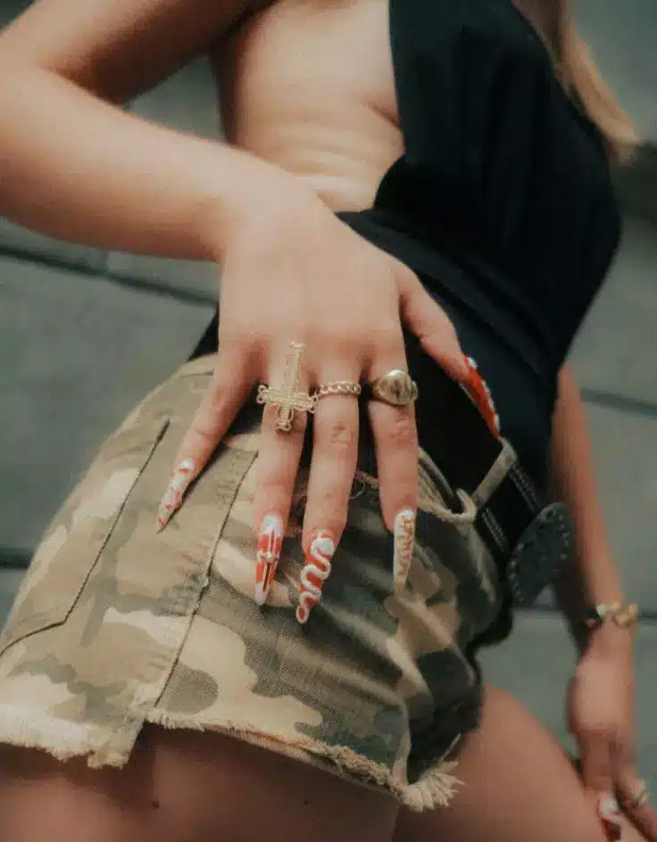 Y2K Baddie Nails