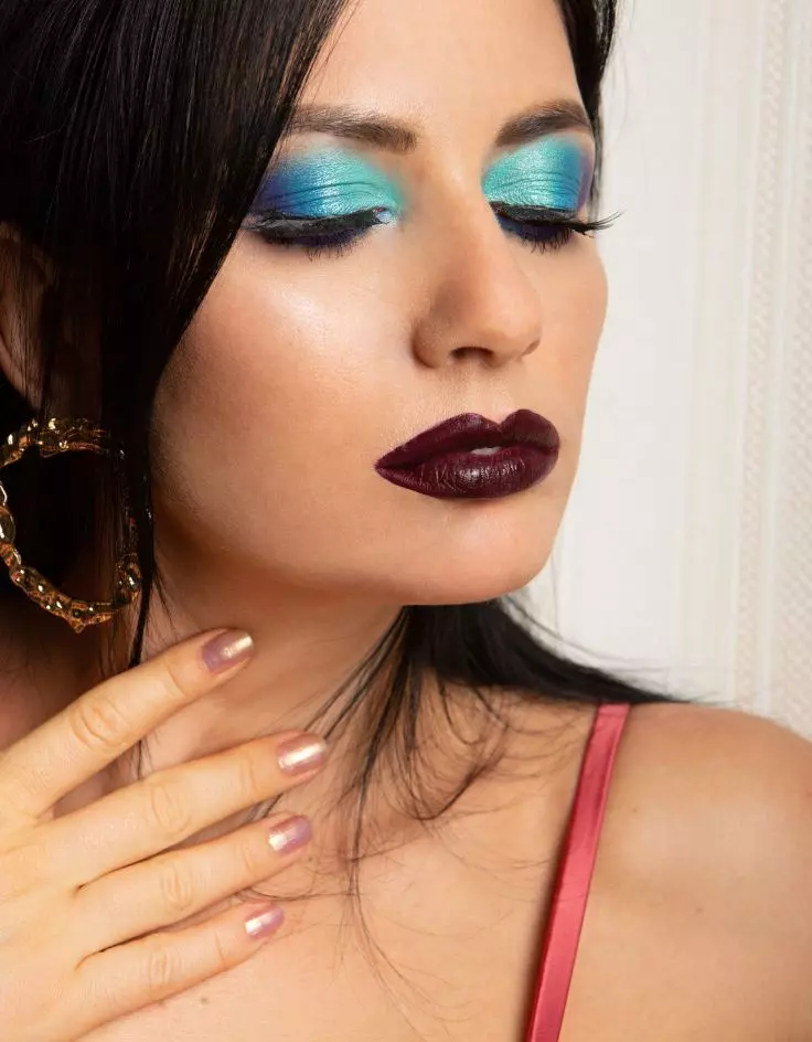 90s Vampy Makeup