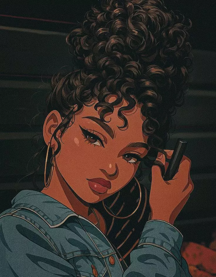 Curly Hair Cartoon Disney