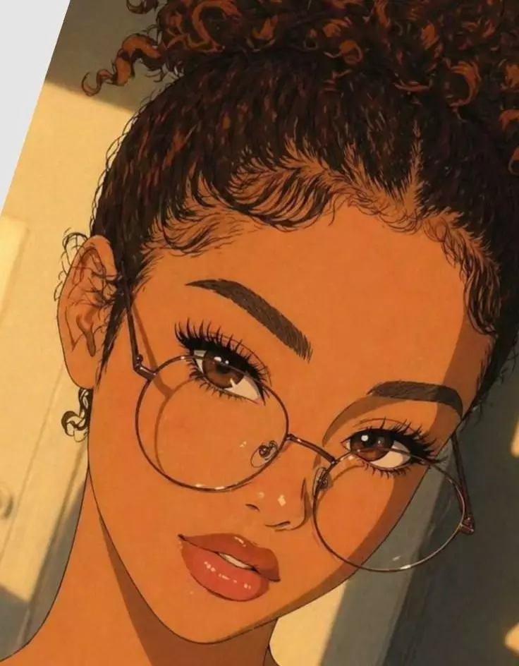 curly hair character