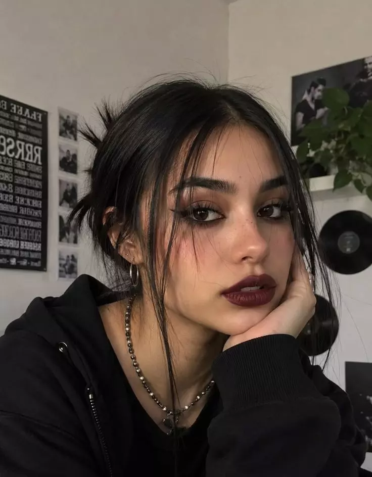 Subtle Goth Makeup