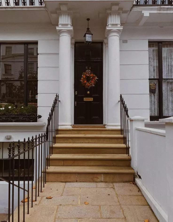 Black Front Porch