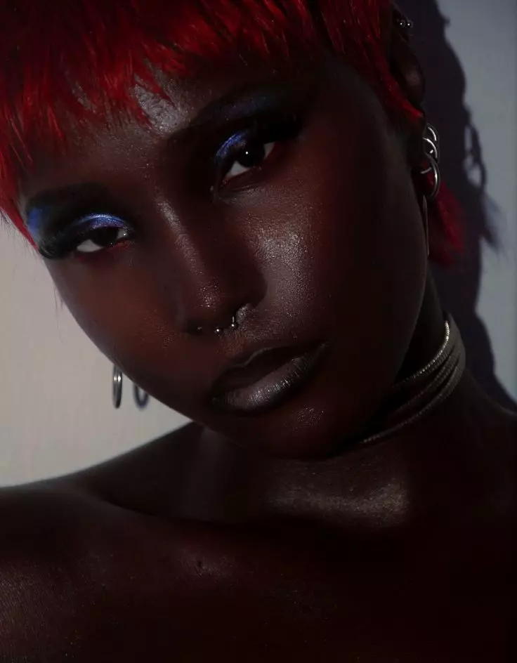Alt Black Woman Makeup Dark Skin