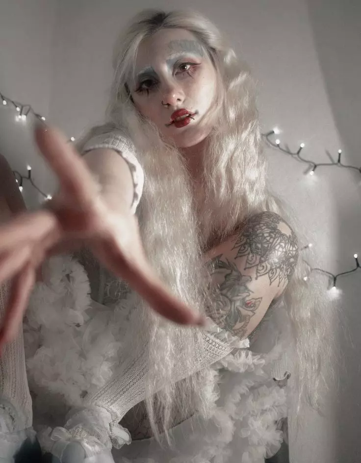 Soft Goth Makeup