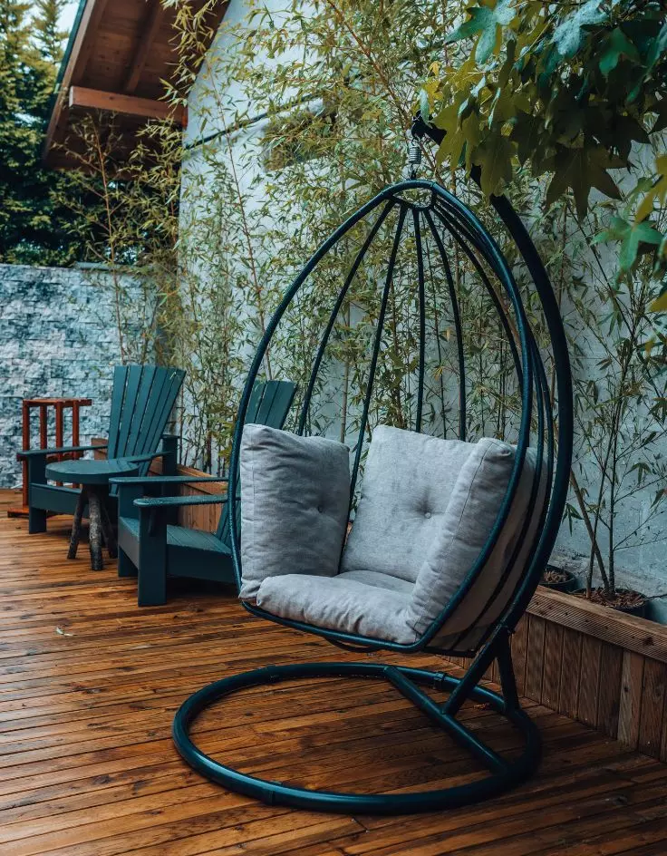 Gray Covered Deck Ideas