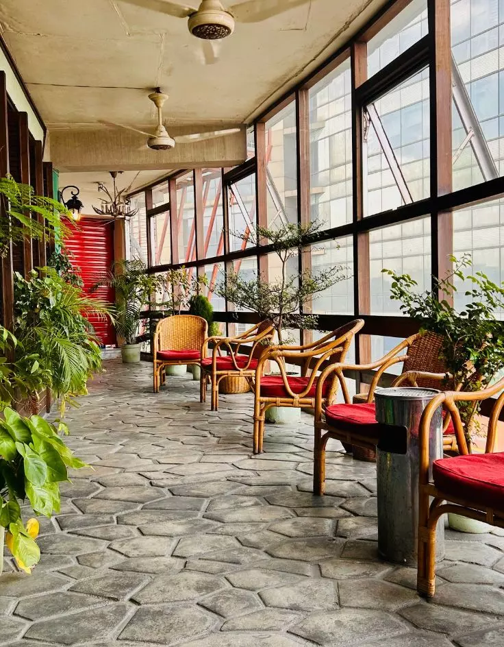 Large Enclosed Patio
