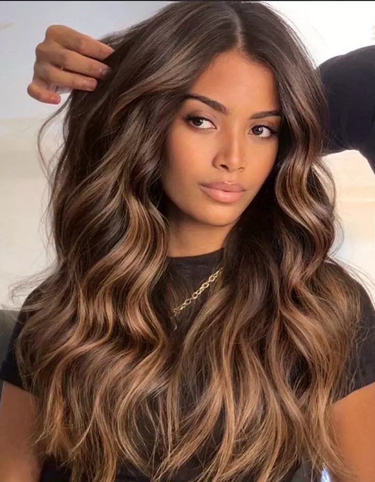 Dark Brown Balayage Hair