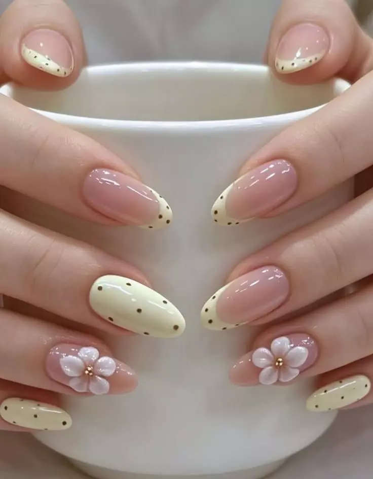 Gel X Nails Almond