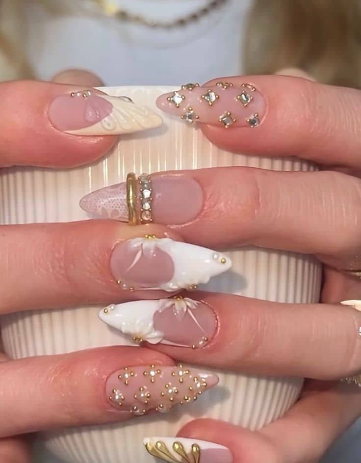 Baddie Stiletto Nails