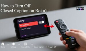 How to Turn Off Closed Caption on Roku