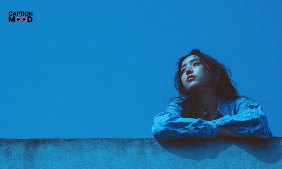 Blue Captions for Instagram