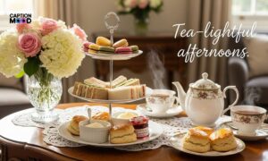 Afternoon Tea Captions for Instagram