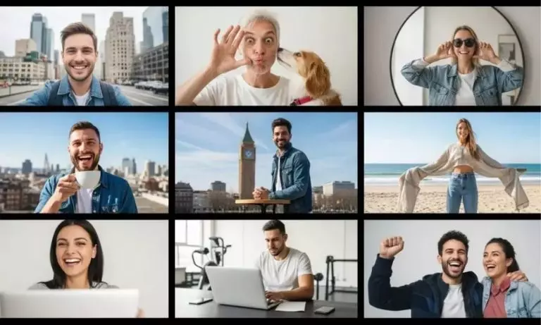 Captions for Selfies