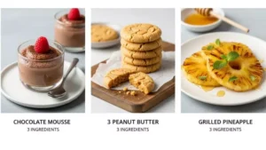 Easy Dessert Recipes with Few Ingredients