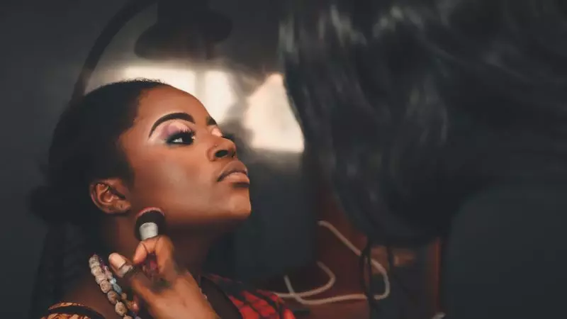 Alt Black Woman Makeup